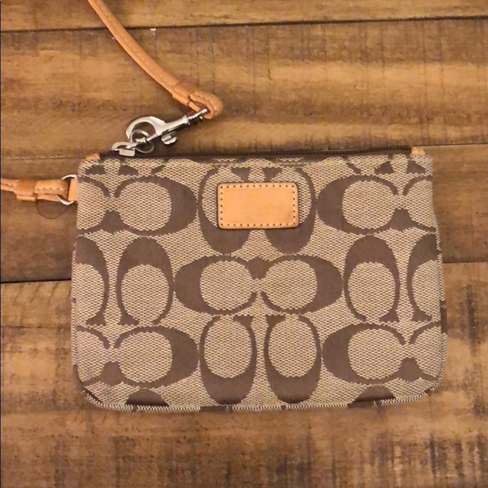 Coach wristlet
